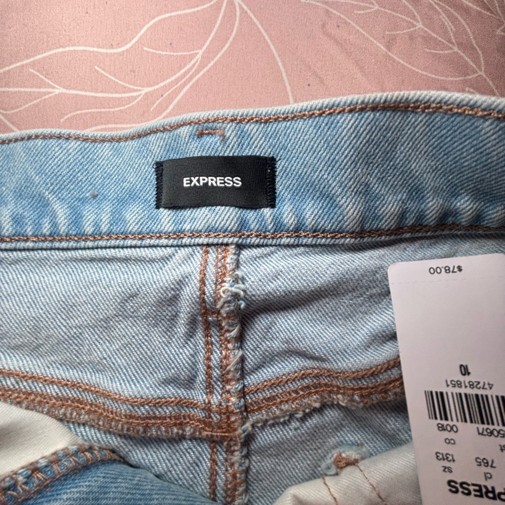Express High Rise Denim Jeans - Picture 4 of 4